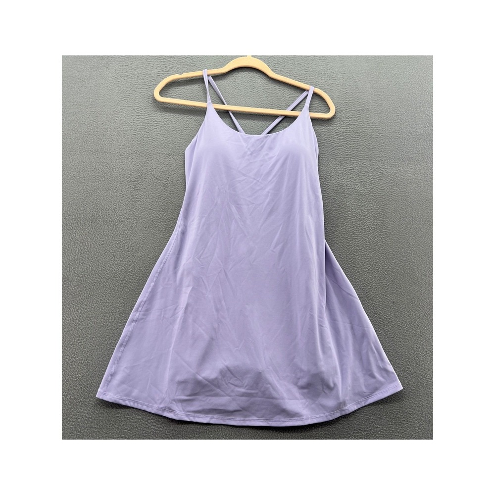 Halara Lavender Purple Everyday Activity Dress with Shorts and Bra Small NWT - Picture 1 of 10